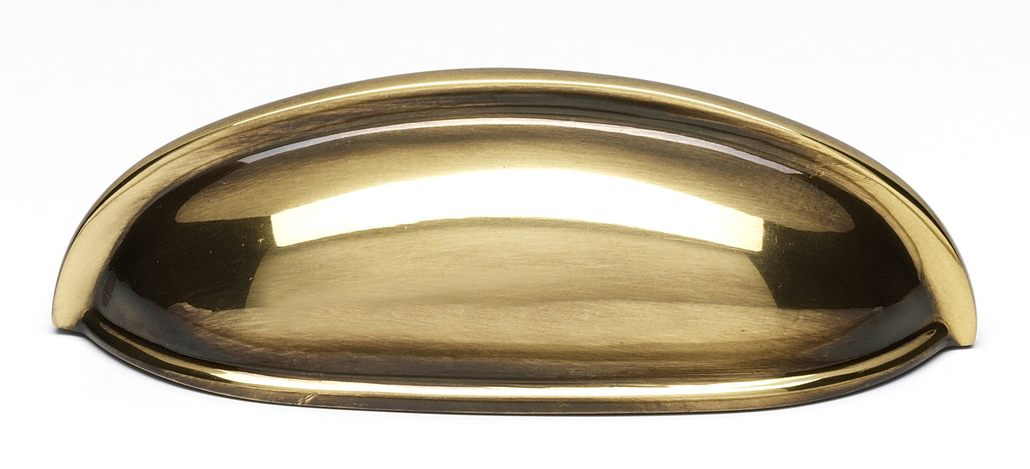 Classic Polished Antique Cup Pull 3"