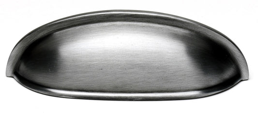 Traditional Antique Pewter Cup Pull 3"