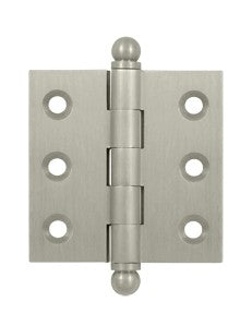 Satin Nickel 2"X 2" Cabinet Hinge