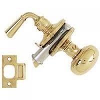 Newtown Screen Door Lock Polished Brass
