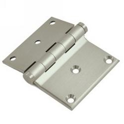 Half Surface Screen Door Hinge Satin Nickel