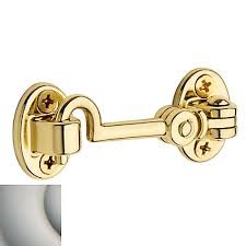 Swivel Cabin Door Hook Satin Nickel