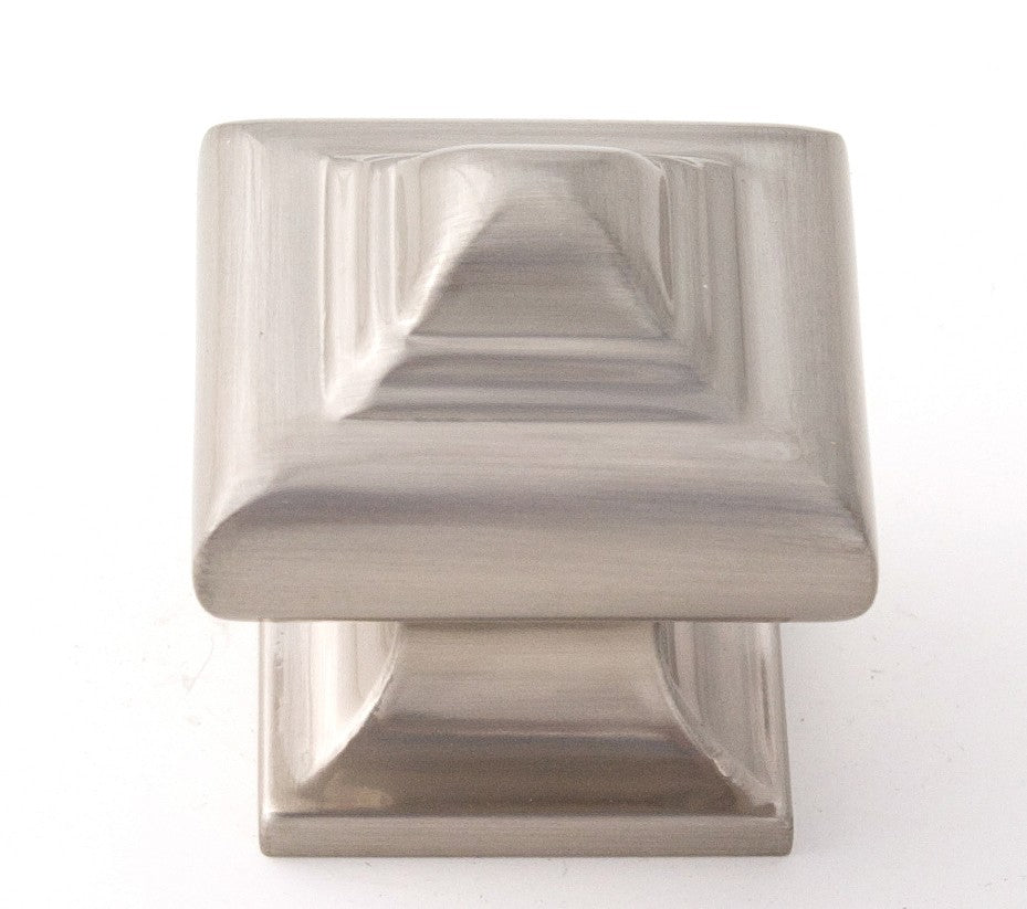 Square Satin Nickel Knob