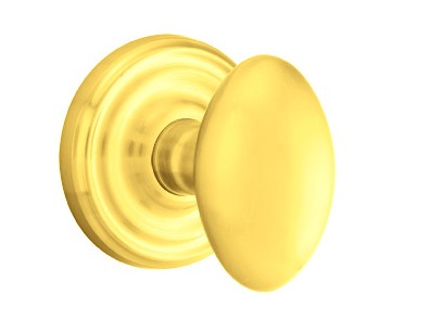 No. 1003 Door Knob (RND) Polished Brass