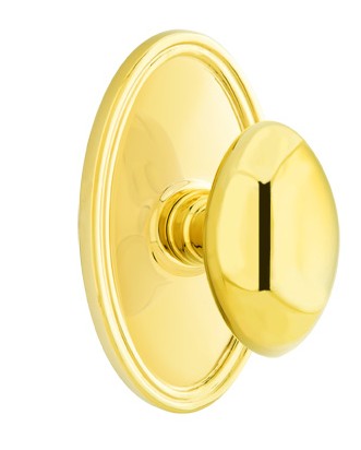 No. 1003 Door Knob (OVL) PVD