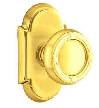 No. 1009 Door Knob (ARC) Polished Brass
