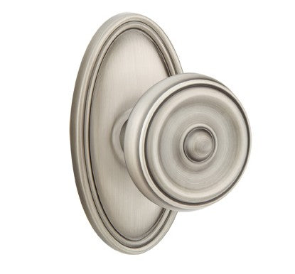 No. 1012 Door Knob (OVL) Pewter