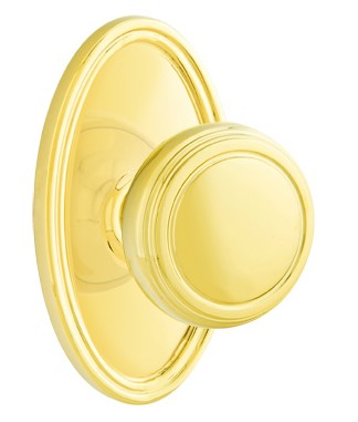 No. 1013 Door Knob (OVL) PVD