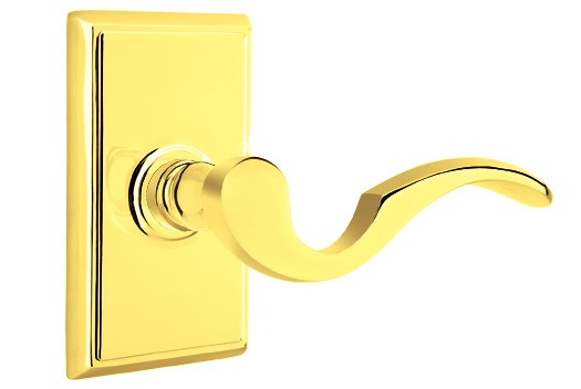 No. 5000 Door Lever (RCT) Polished Brass