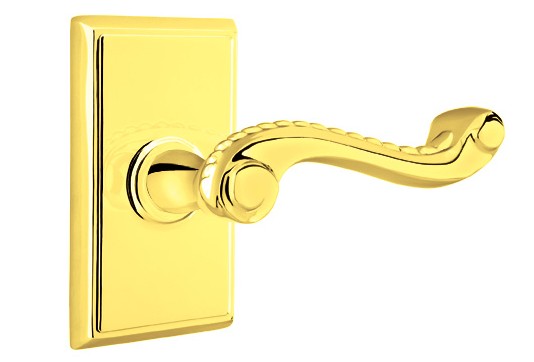 No. 5004 Door Lever (RCT) Polished Brass