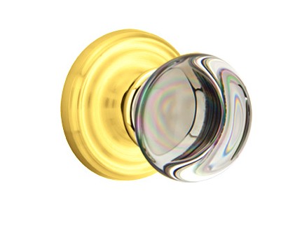 No. 1025 Door Knob (RND) Polished Brass