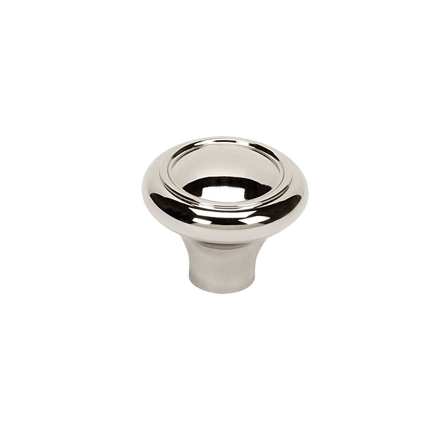 Polished Nickel Colonial Knob 1.5"