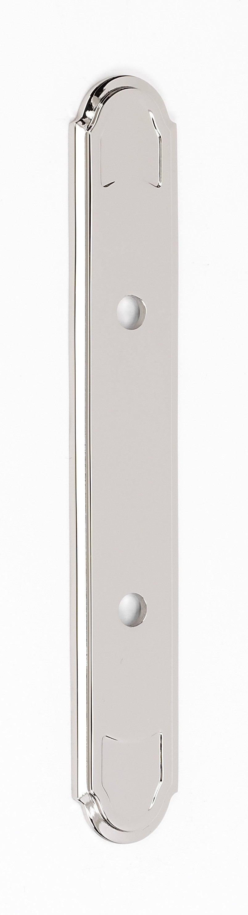 Polished Nickel Pull Backplate 3"