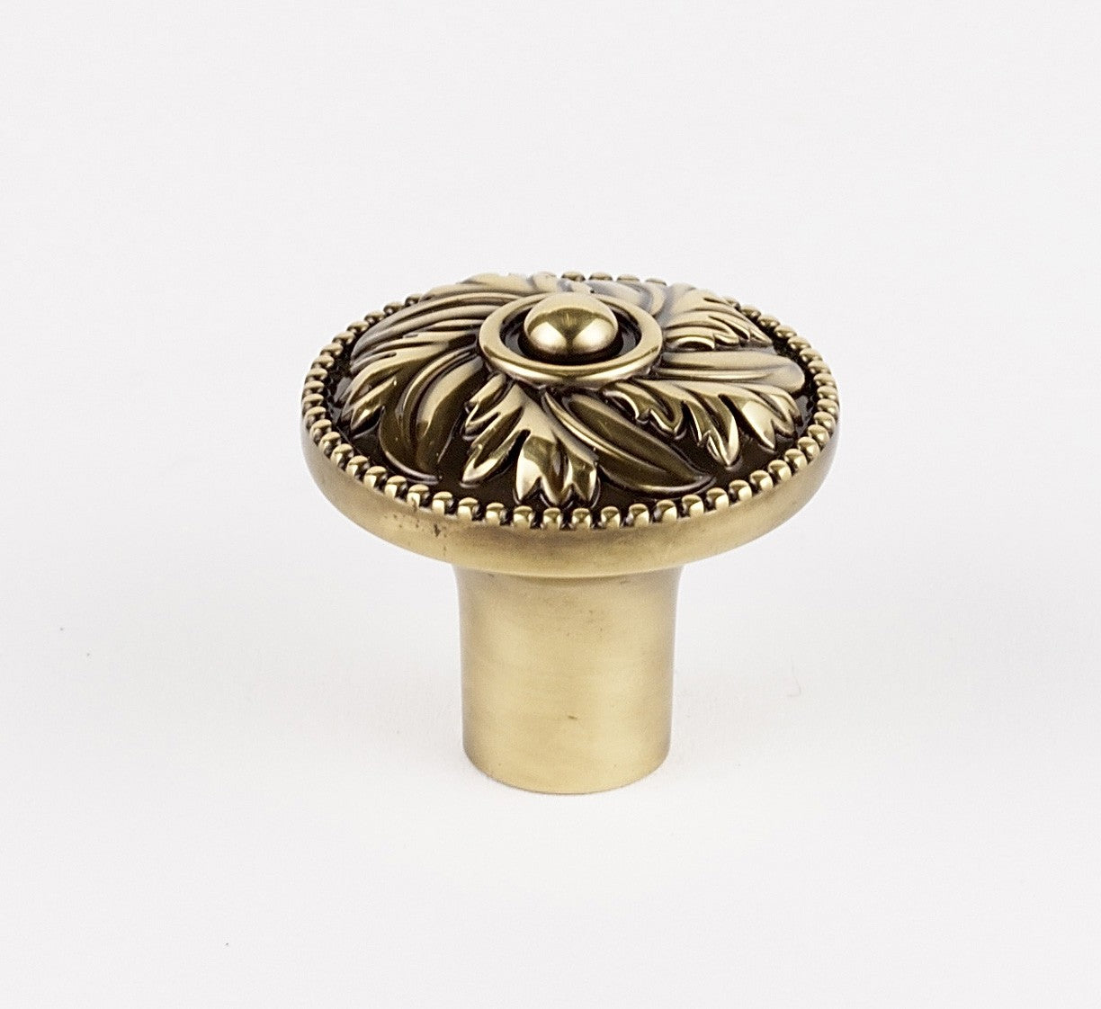 Polished Antique Hickory Knob 1.5"
